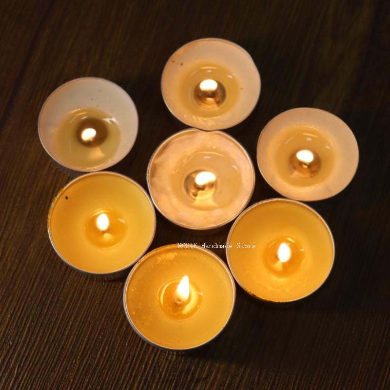 Boş çay balmumu dairesel alümi - Candle Containers incelemesi ve fiyatı