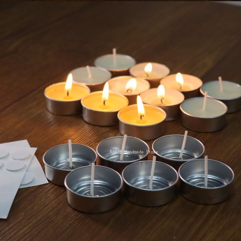 Boş çay balmumu dairesel alümi - Candle Containers incelemesi ve fiyatı