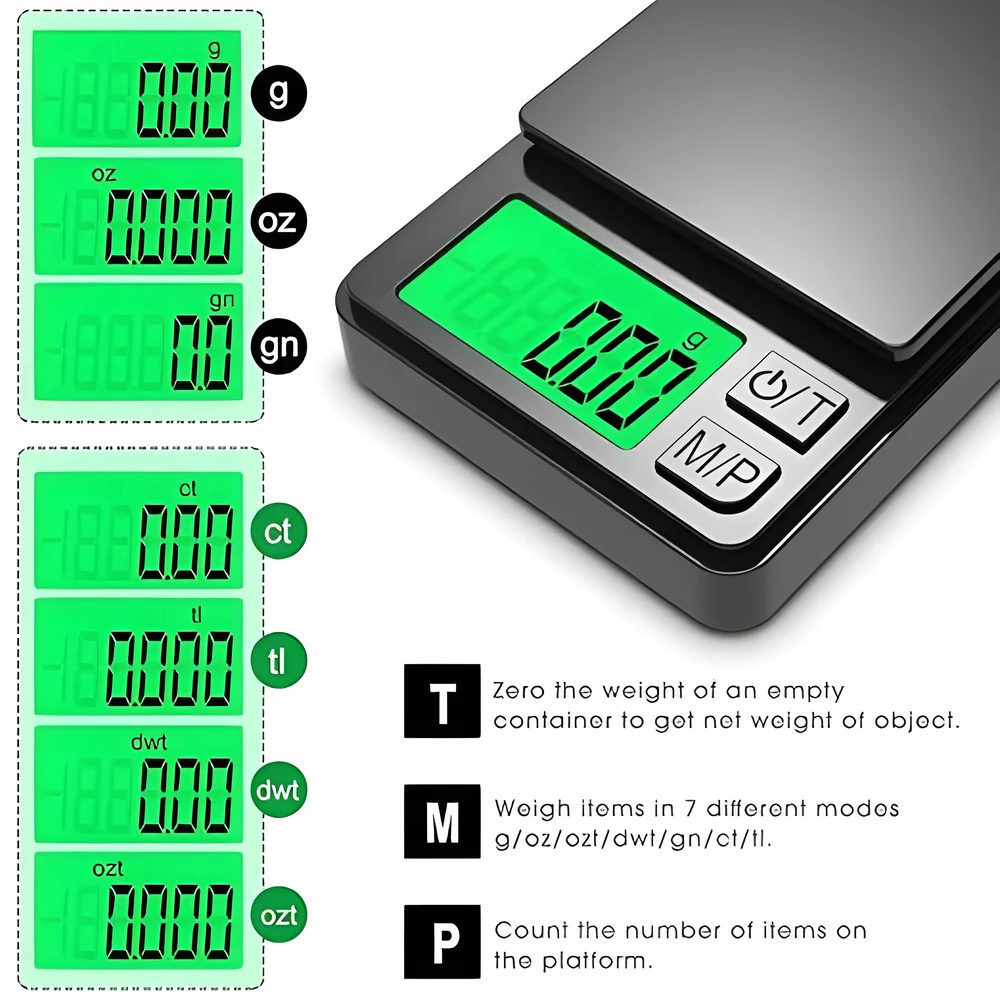 Hassas Cep Ölçeği 1000g X 0.01 - Candle Wax Scale incelemesi ve fiyatı