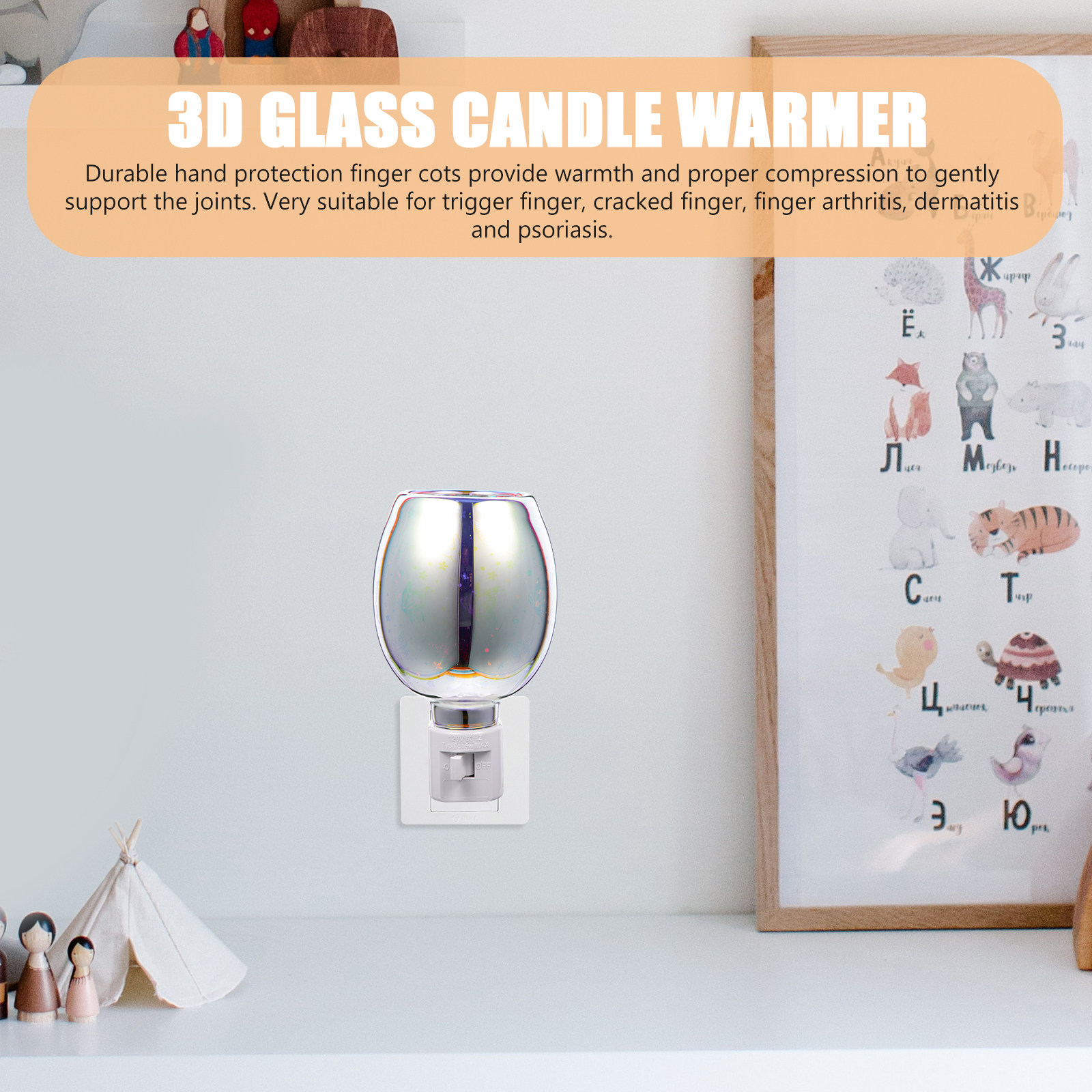 1 Adet 3D Cam Isıtıcı Elektrik - Wax Melts incelemesi ve fiyatı
