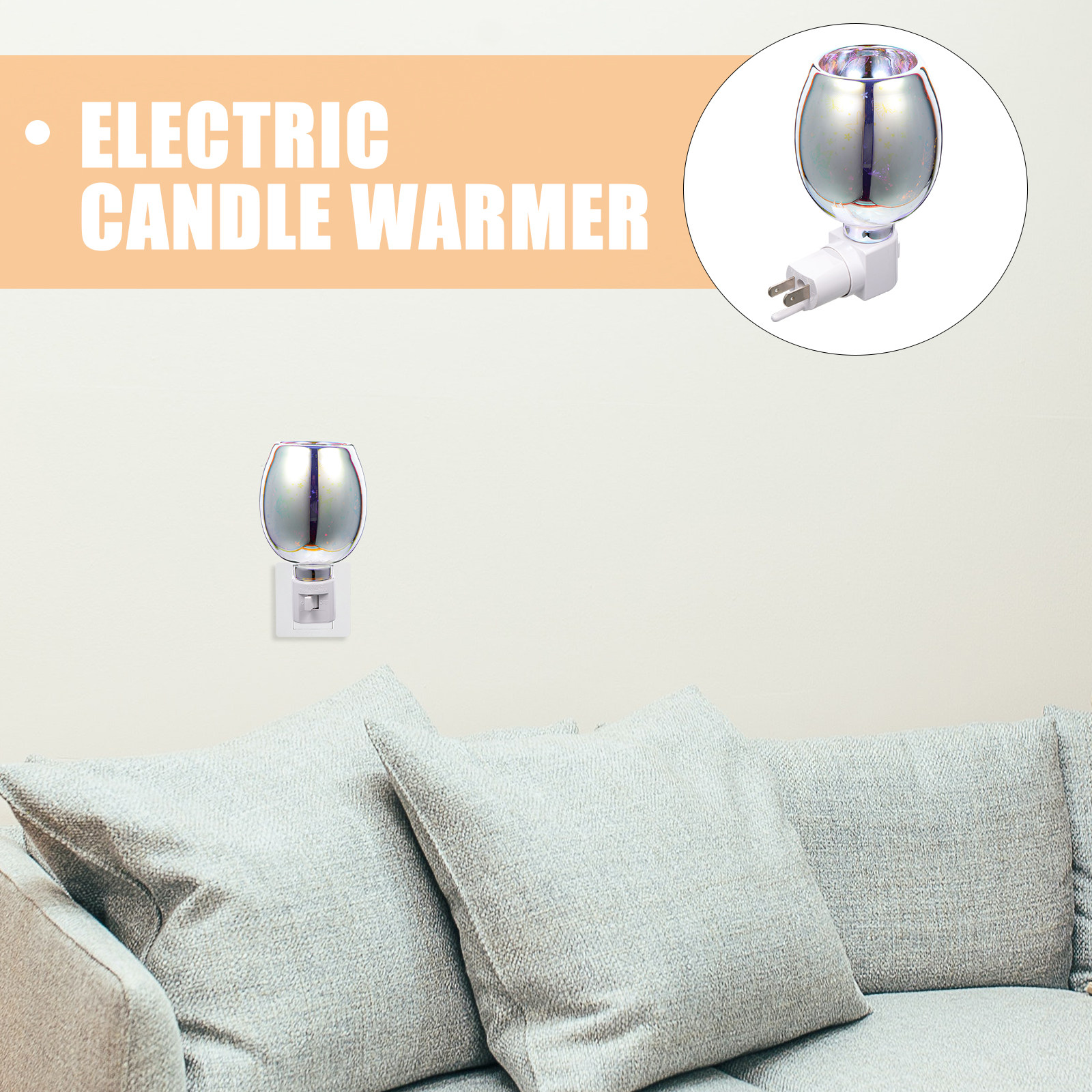 1 Adet 3D Cam Isıtıcı Elektrik - Wax Melts incelemesi ve fiyatı